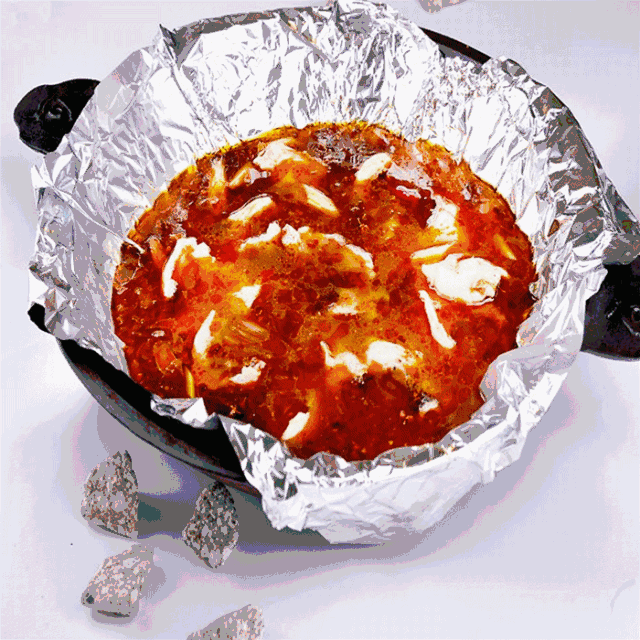 特色餐饮,无明火制作,石头做菜你吃过吗?